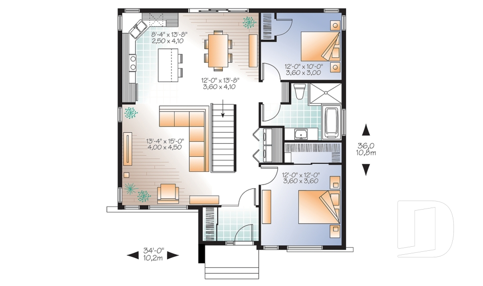 Rez-de-chaussée -  - Camélia 2