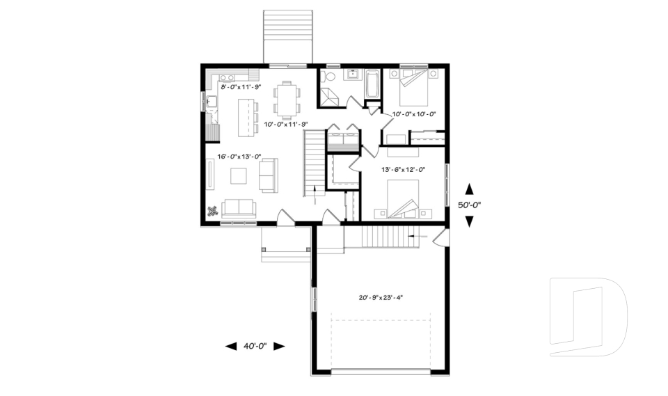 Rez-de-chaussée -  - Miranda 2