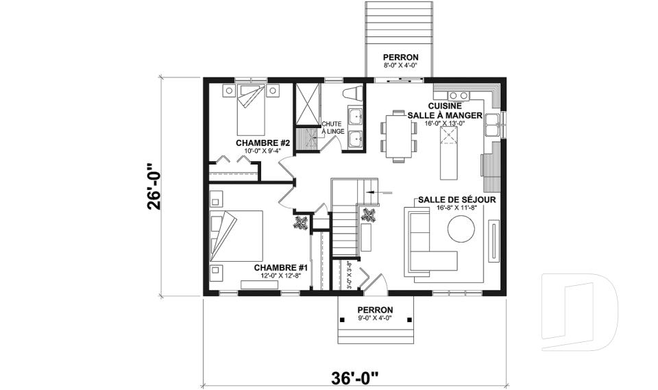 Rez-de-chaussée -  - Miranda 6
