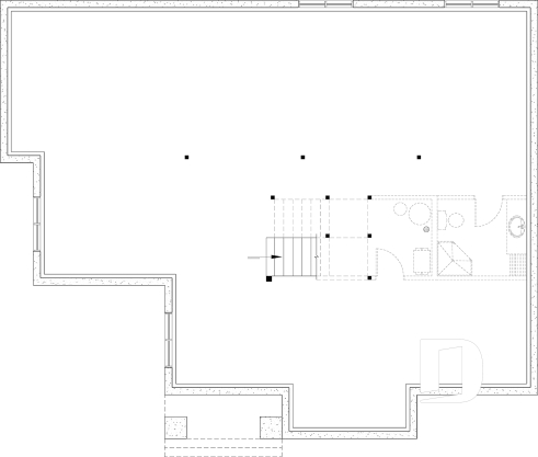 Sous-sol aménageable - Plain-pied classique et lumineux avec foyer, 2 à 5 chambres, plafonds cathédrales et suite des parents - Hubert