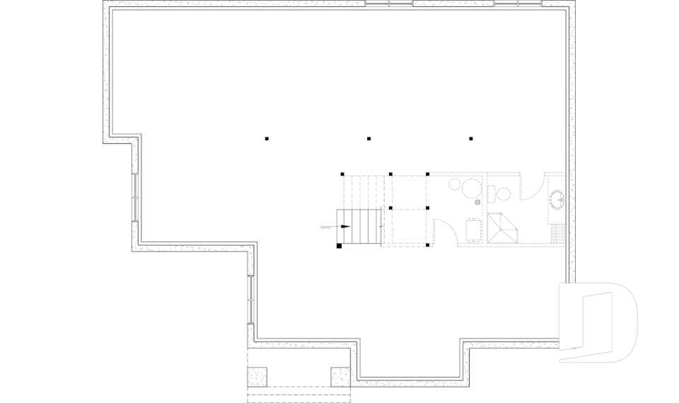 Sous-sol aménageable -  - Hubert