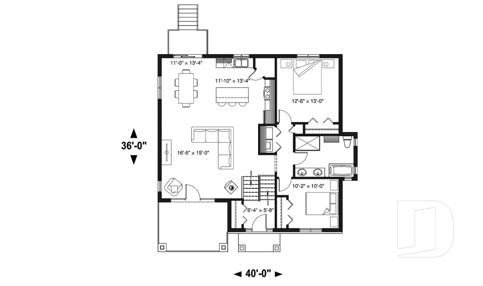 Rez-de-chaussée -  - Lakewood
