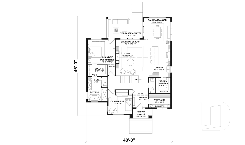 Rez-de-chaussée -  - Elmwood
