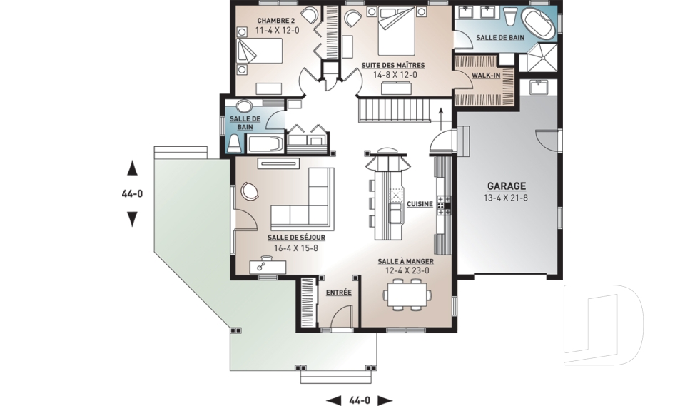 Rez-de-chaussée -  - Nala