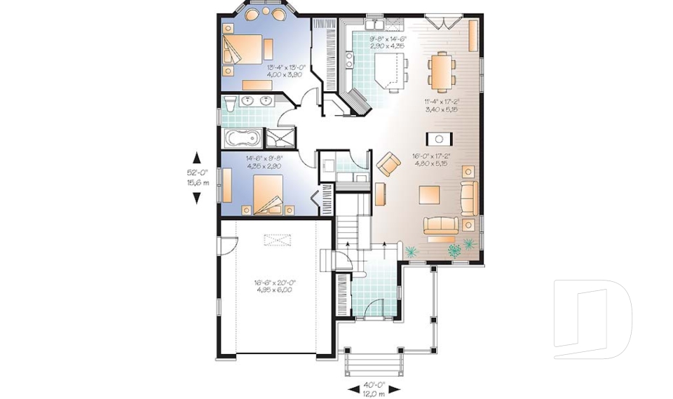 Rez-de-chaussée -  - Vigneau 2