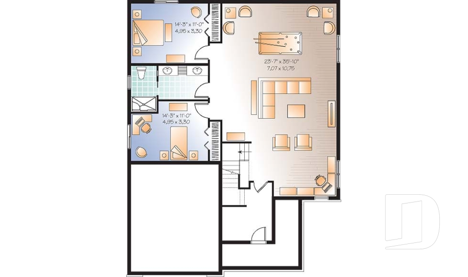 Sous-sol -  - Vigneau 2