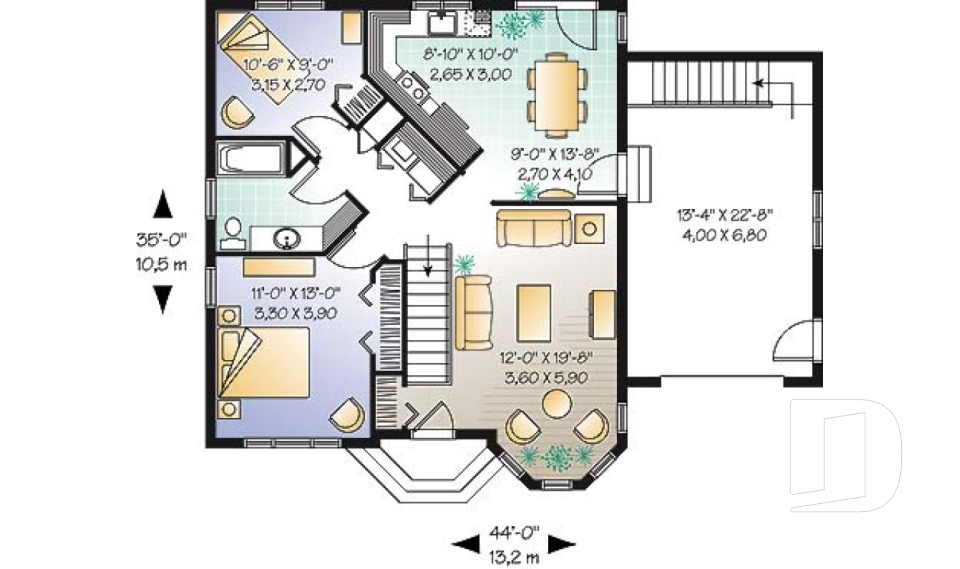 Rez-de-chaussée -  - Lancy