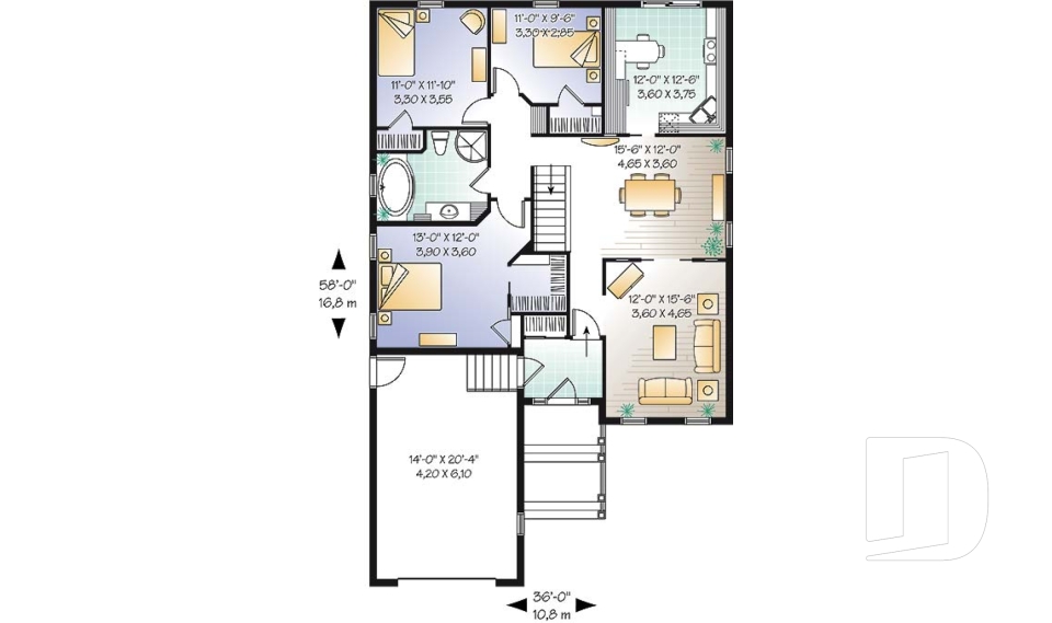 Rez-de-chaussée -  - Beauchemin