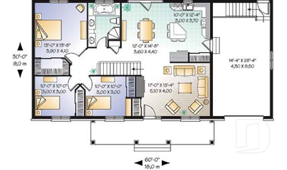 Rez-de-chaussée -  - Bellemare