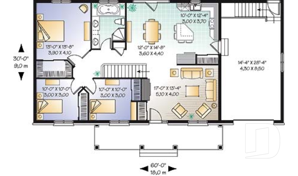 Rez-de-chaussée -  - Bellemare