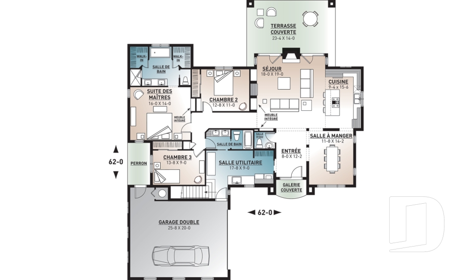 Rez-de-chaussée -  - Lombardo