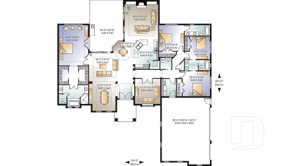 Rez-de-chaussée -  - Casablanca