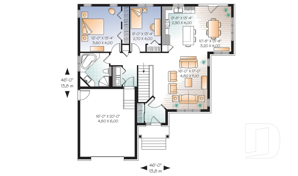 Rez-de-chaussée -  - Sylvestre 