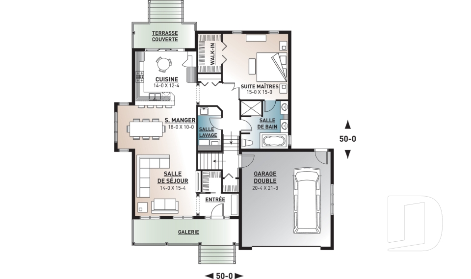 Rez-de-chaussée -  - Zoé 2