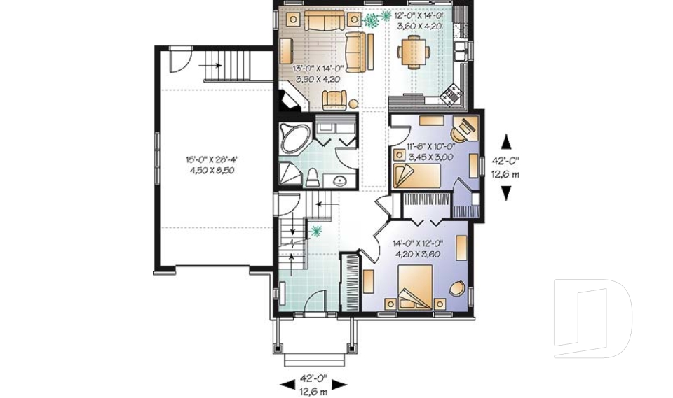 Rez-de-chaussée -  - Silène