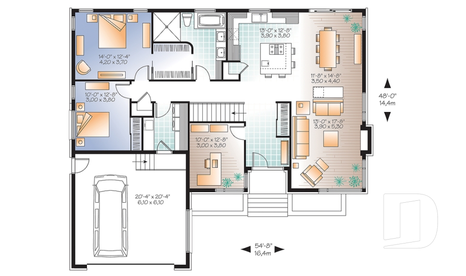 Rez-de-chaussée -  - Millois