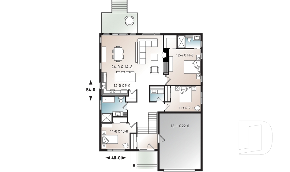 Rez-de-chaussée -  - La Seine 3