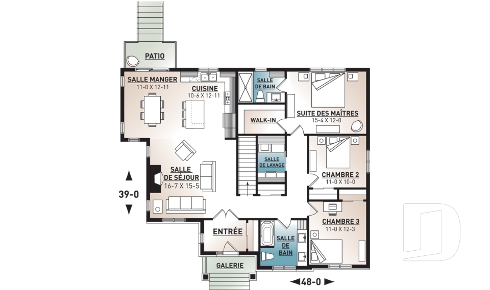 Rez-de-chaussée -  - Providence 1