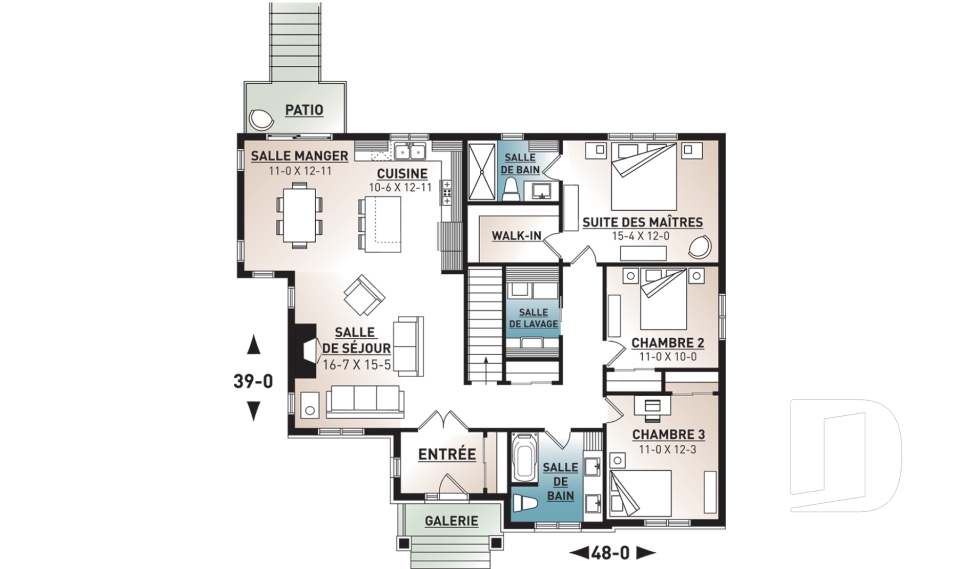 Rez-de-chaussée -  - Providence 1