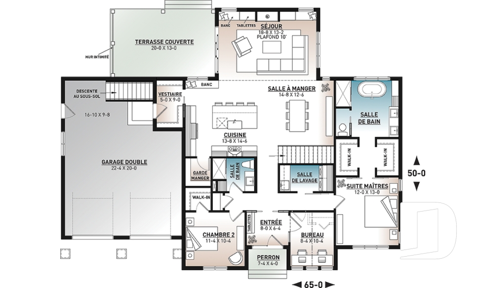 Rez-de-chaussée -  - Maple Way