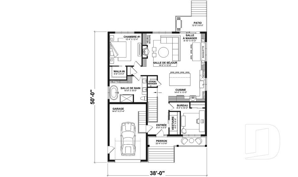 Rez-de-chaussée -  - Urban Valley 4
