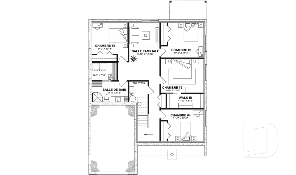 Sous-sol aménagé (Optionel $) -  - Urban Valley 4