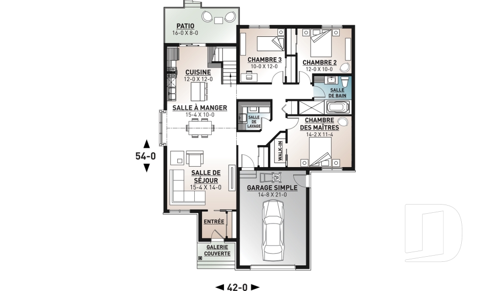 Rez-de-chaussée -  - Silverwood