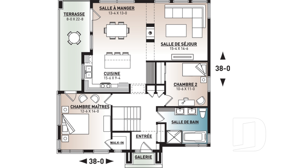 Rez-de-chaussée -  - Zenia