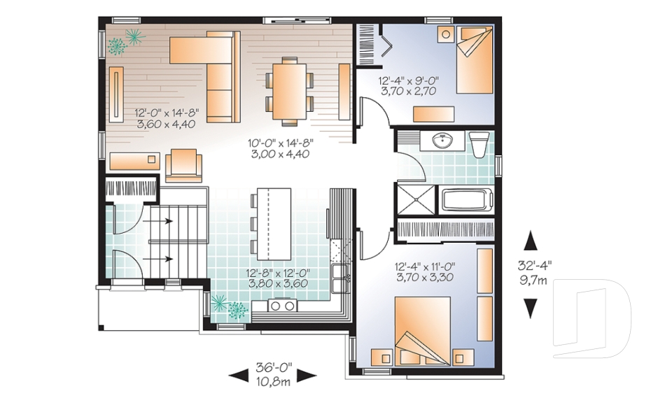 Rez-de-chaussée -  - Hautbois 4