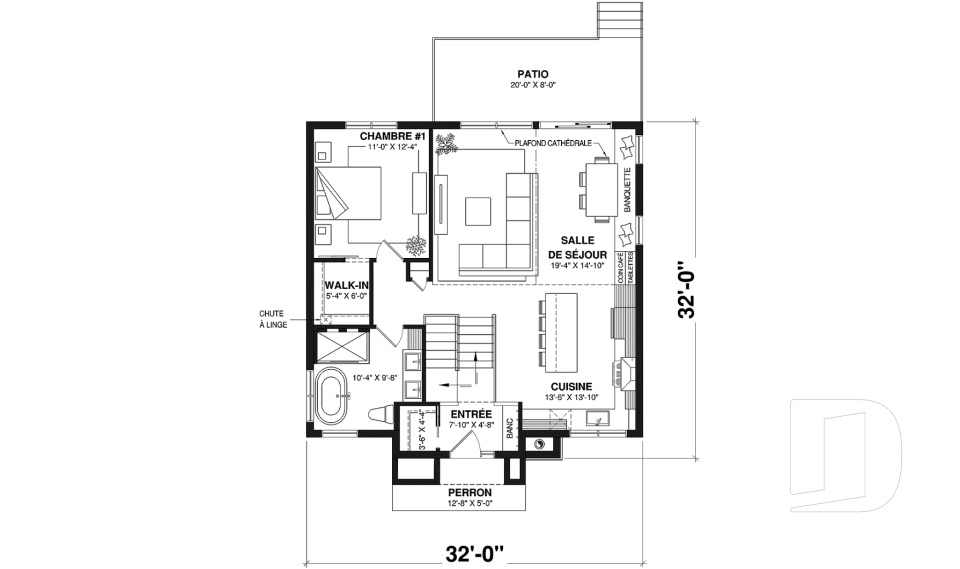 Rez-de-chaussée -  - Newland