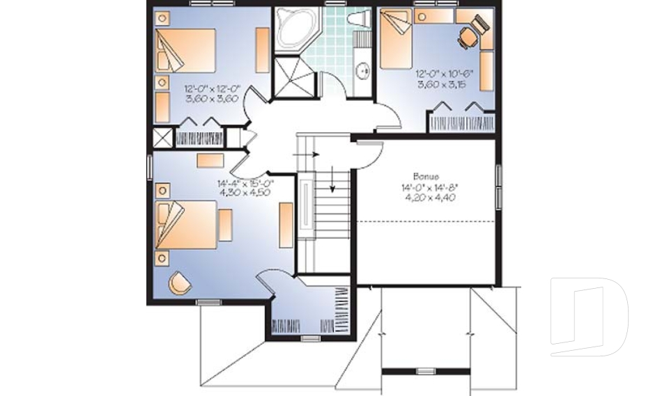 Étage -  - Archibald 2
