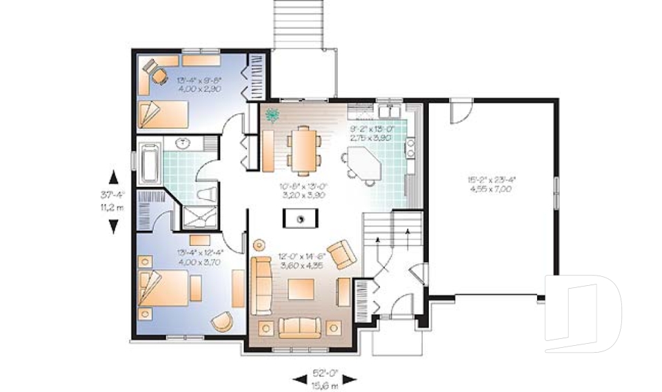 Rez-de-chaussée -  - Gauloise 2