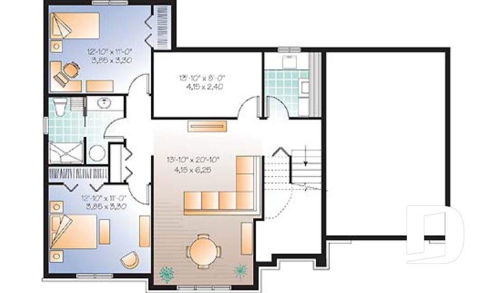 Sous-sol -  - Gauloise 2