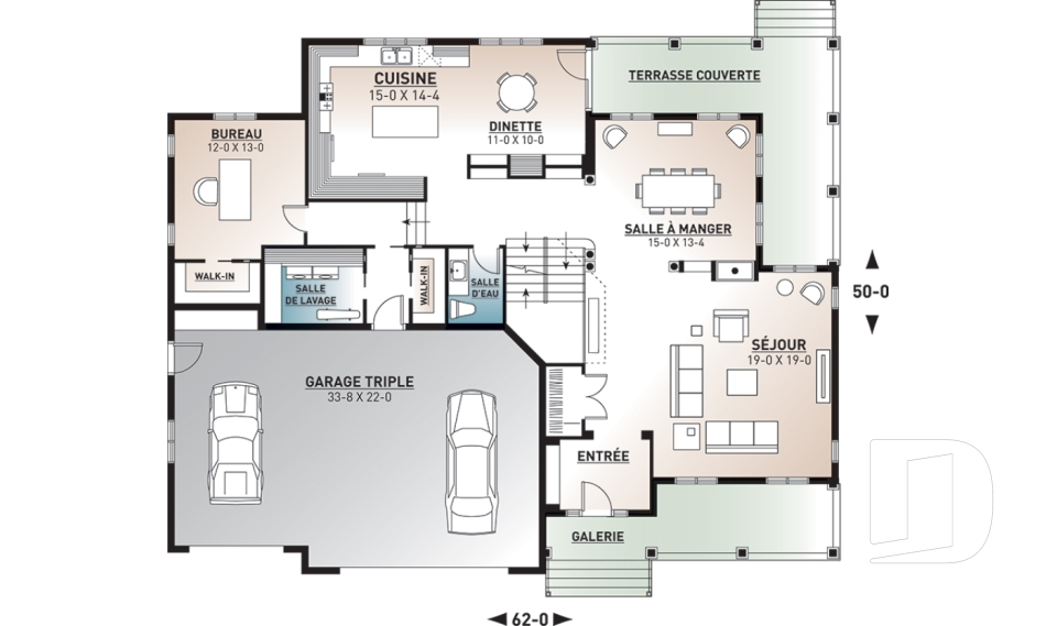 Rez-de-chaussée -  - Hirondelle 4
