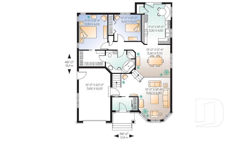 Rez-de-chaussée -  - Lévesque