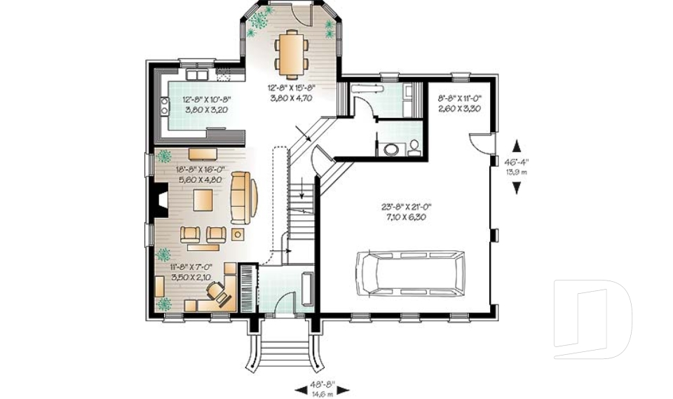 Rez-de-chaussée -  - Versaille 2