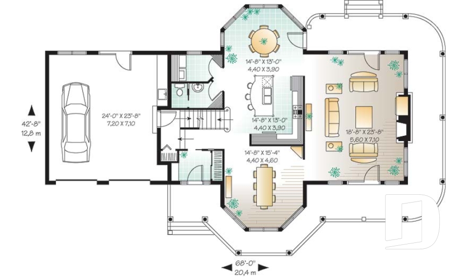 Rez-de-chaussée -  - Medea