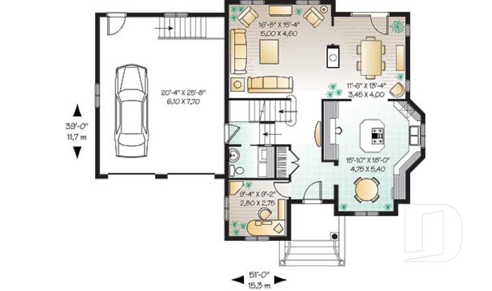 Rez-de-chaussée -  - Ares