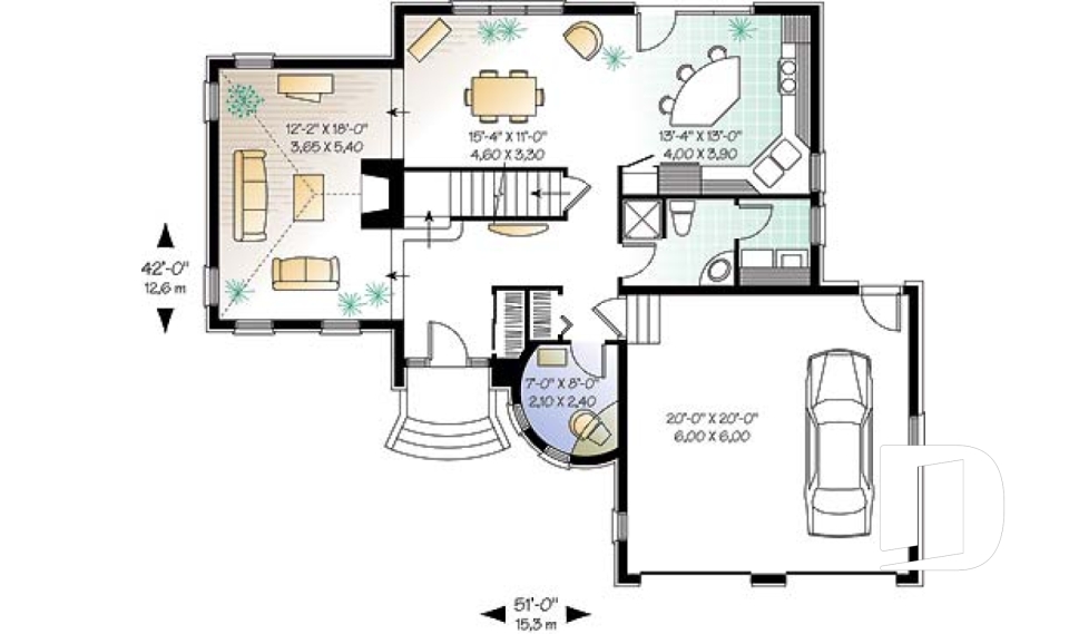 Rez-de-chaussée -  - Willingdon 3