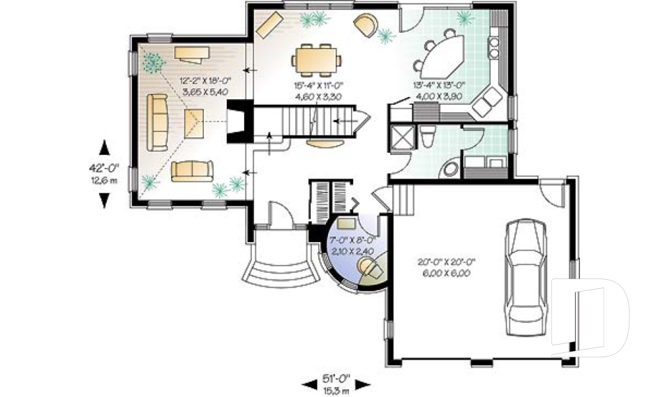 Rez-de-chaussée -  - Willingdon 3