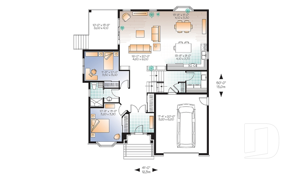 Rez-de-chaussée -  - Lys 2