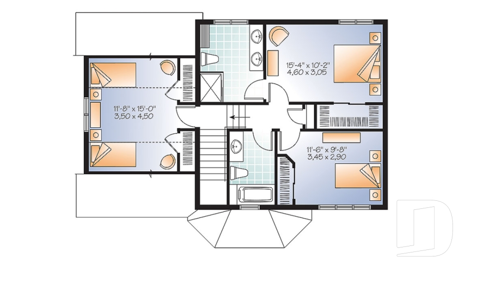 Étage -  - Meslay 2