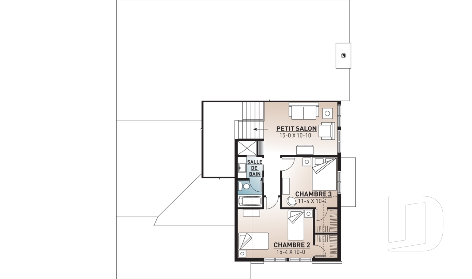 Étage -  - Fabienne