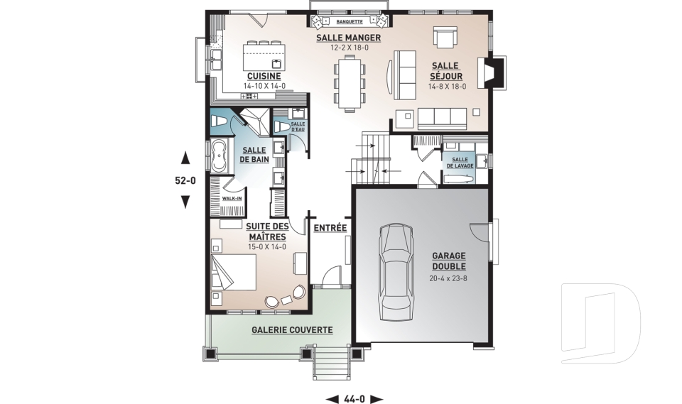 Rez-de-chaussée -  - Fabienne
