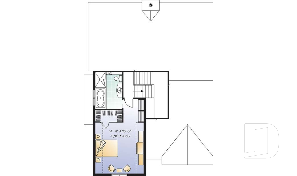 Étage -  - Faubourg