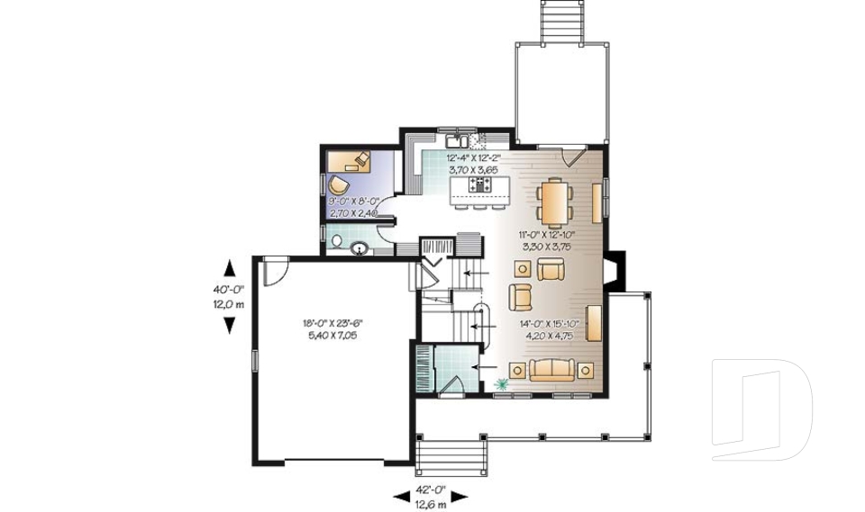 Rez-de-chaussée -  - Dempsey 2