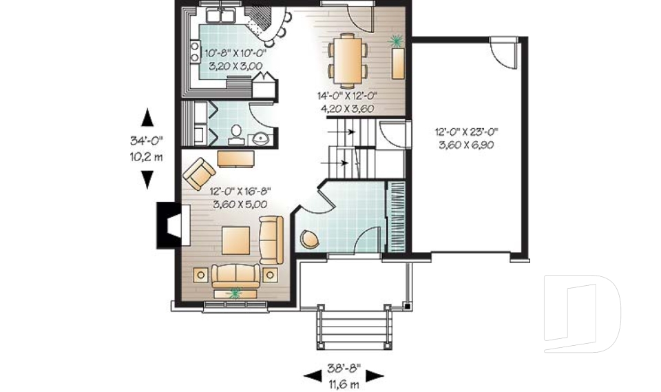 Rez-de-chaussée -  - Chatelet 