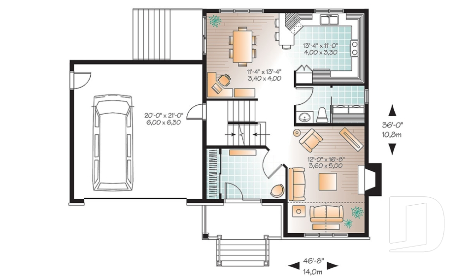 Rez-de-chaussée -  - Châtelet 3