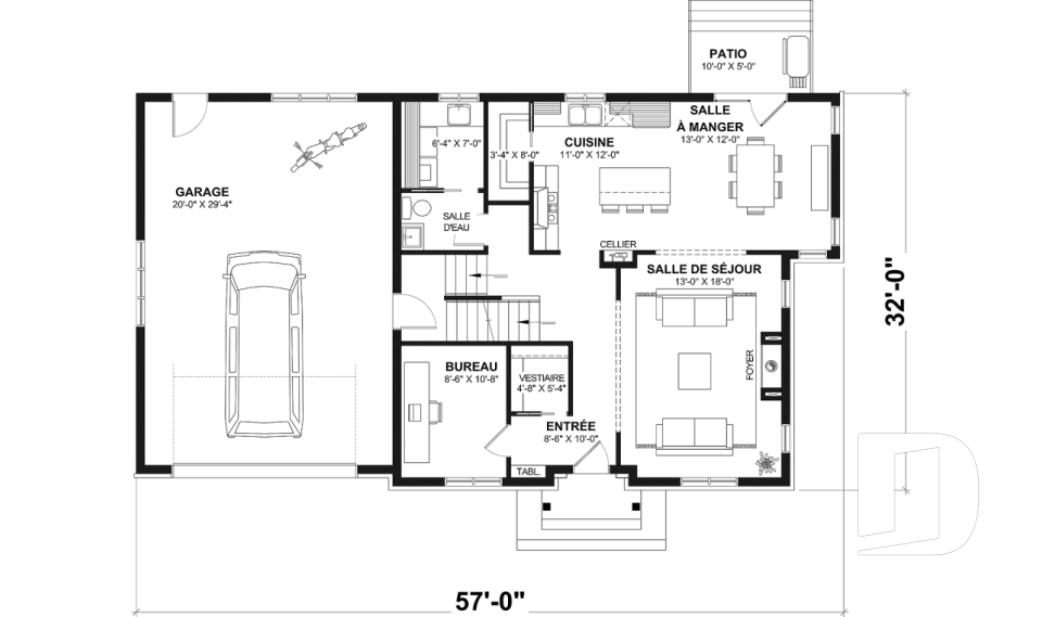 Rez-de-chaussée -  - Gloria