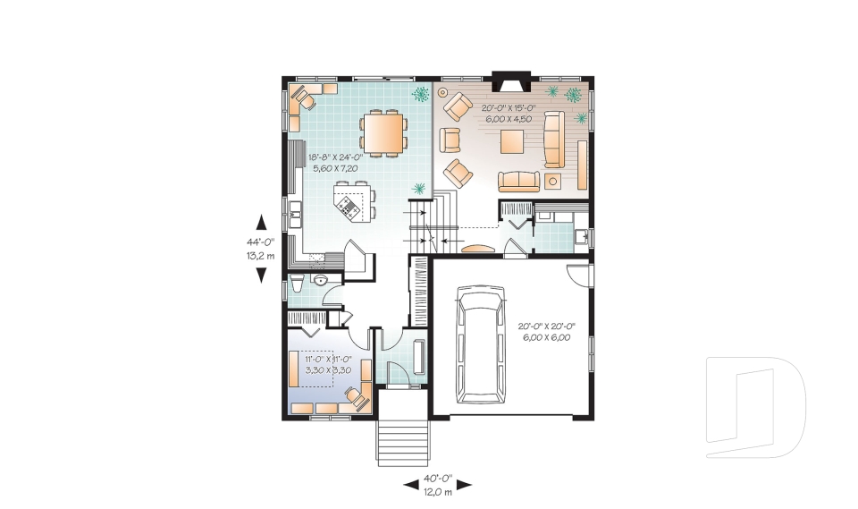 Rez-de-chaussée -  - Melville